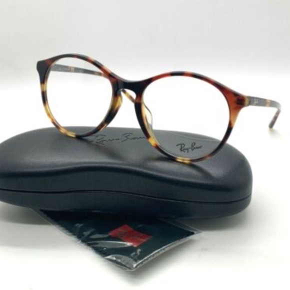 New Ray-Ban Frames Acetate Tortoise Oval Glasses RB5371F 5870 53 18 140 Unisex